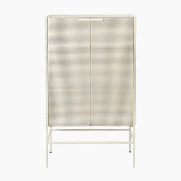Kristina Dam Studio Grid Cabinet, Beige