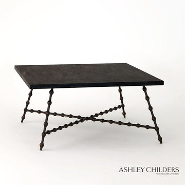 Elder Cocktail Table - Bronze