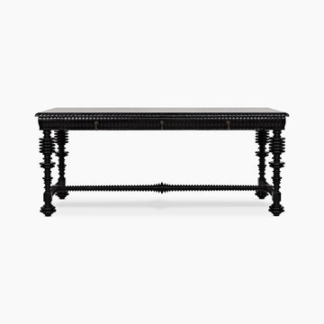 Margot Desk, Hand Rubbed Black