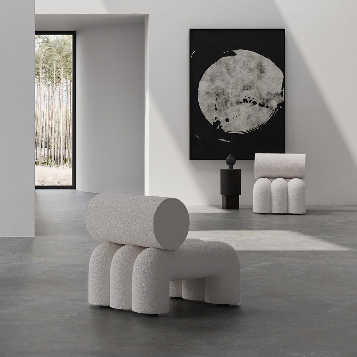Foku Chair - Bouclé