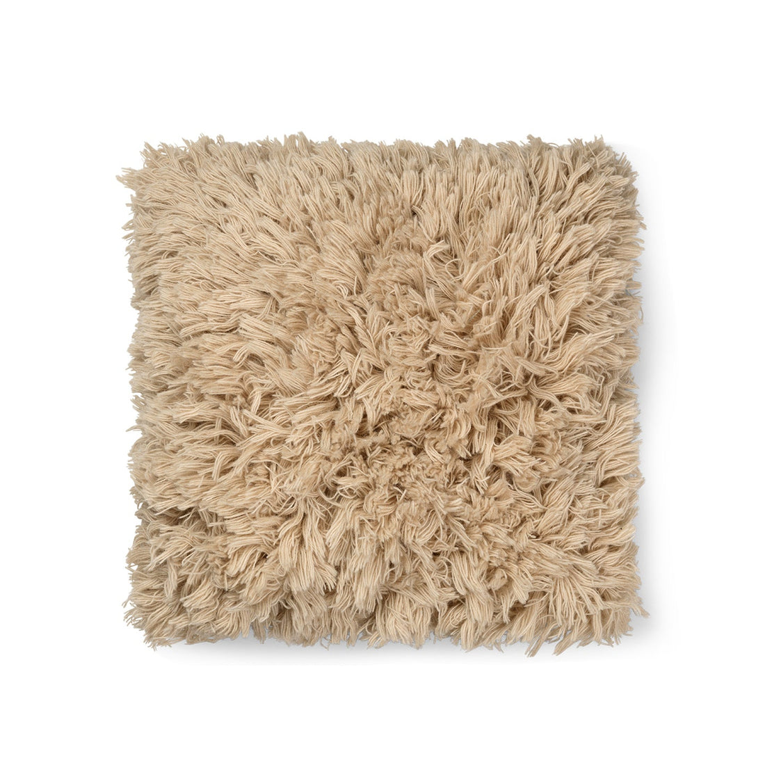 Meadow High Pile Cushion - Light Sand - Open Box