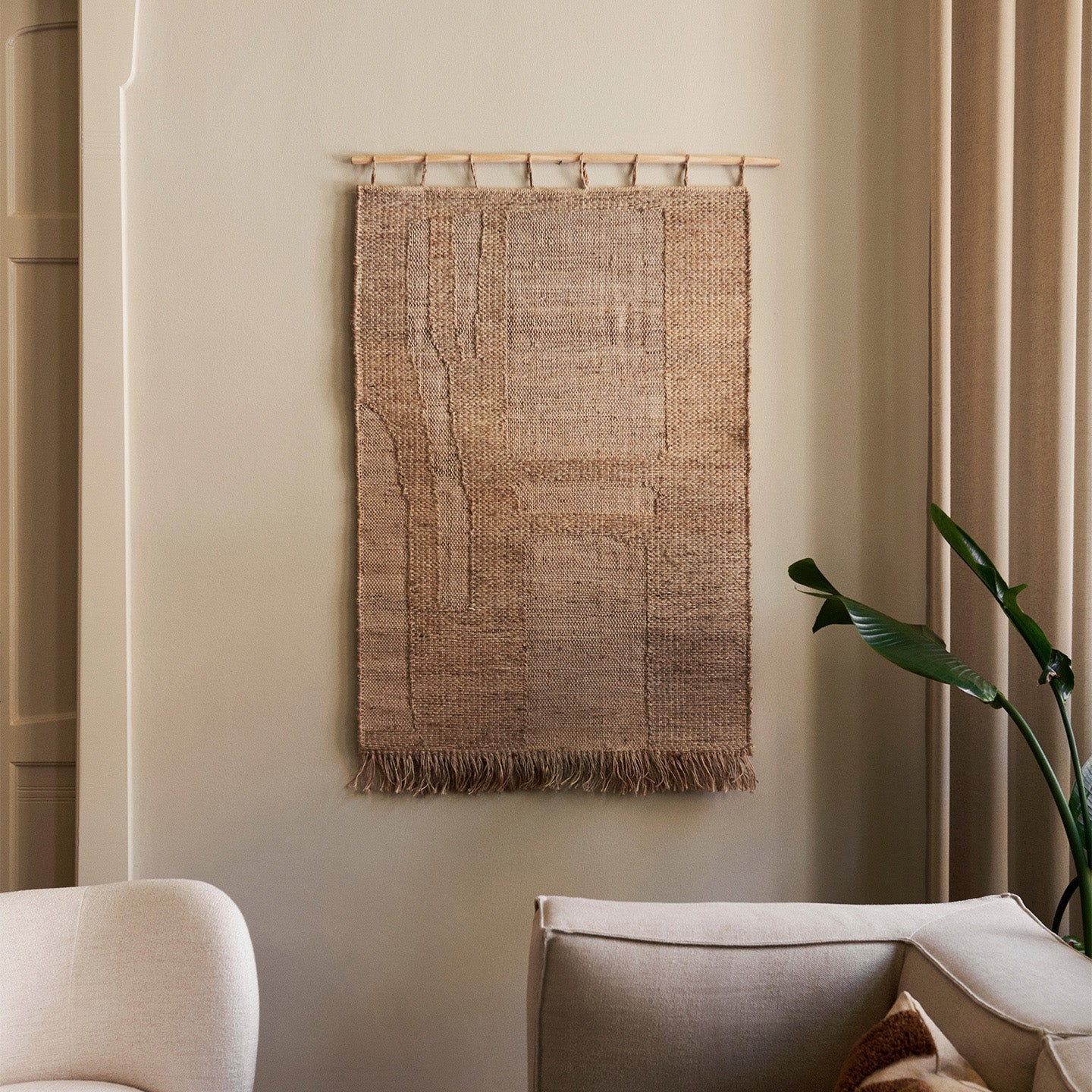 Harvest Wall Rug - Natural