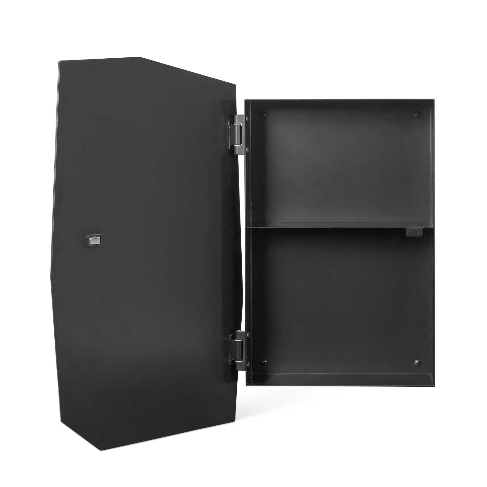 Shard Mirror Cabinet - Black