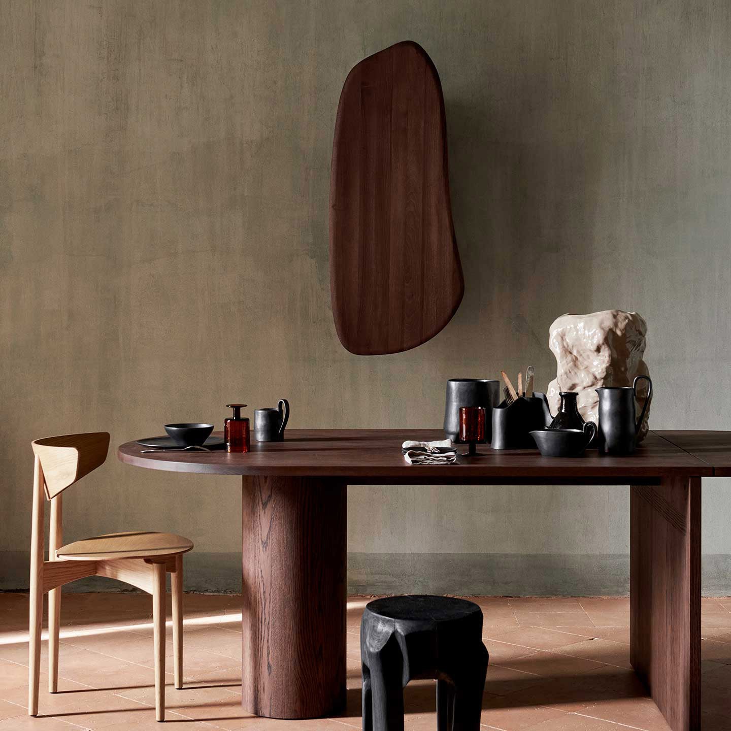 Feve Wall Cabinet - Walnut