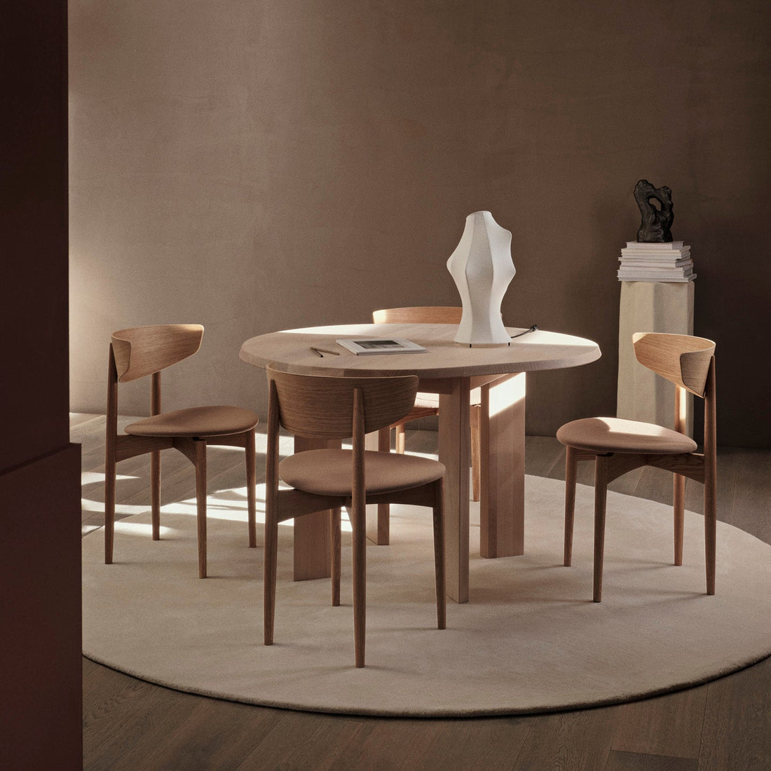 Tarn Dining Table - 115 - White Oiled Beech