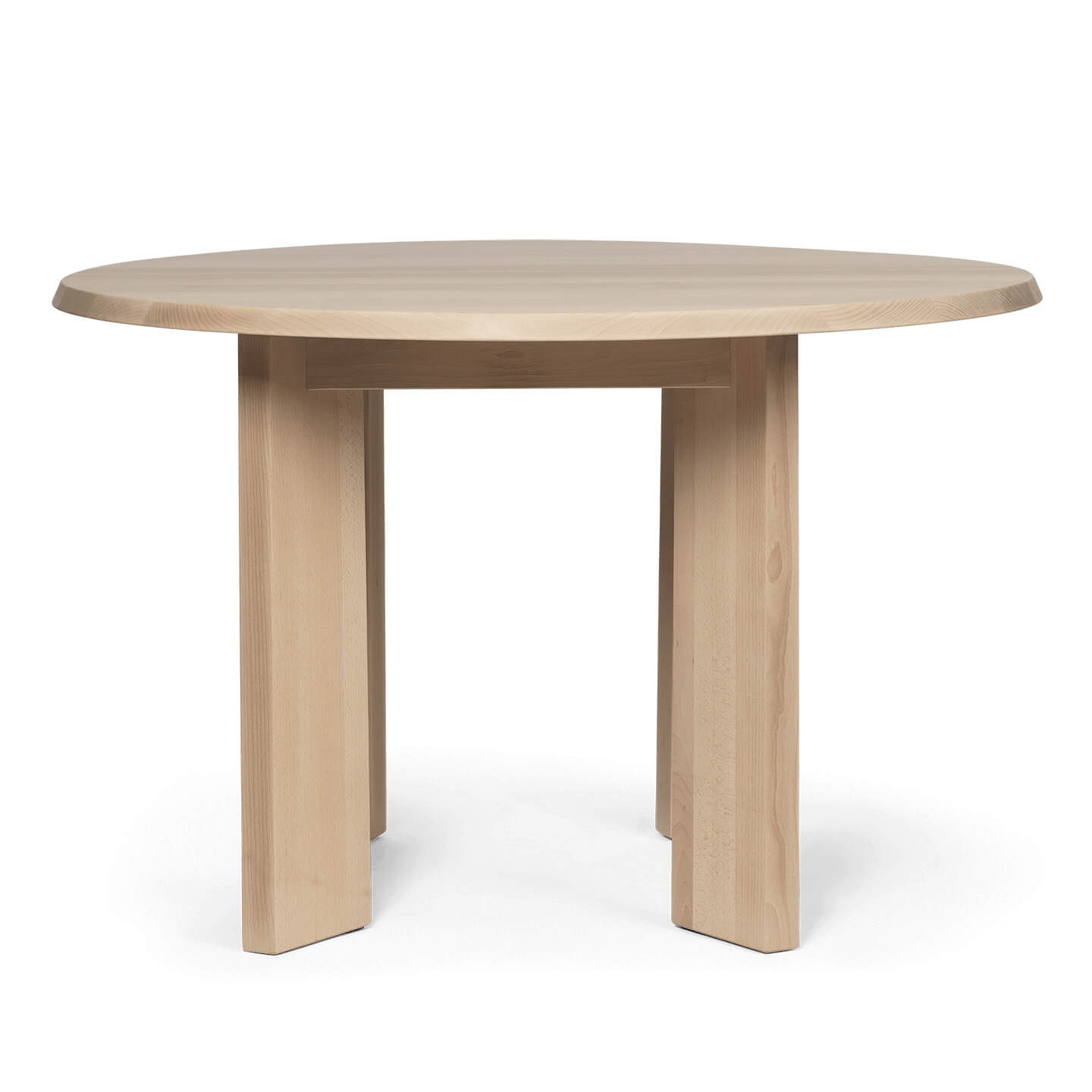 Tarn Dining Table - 115 - White Oiled Beech