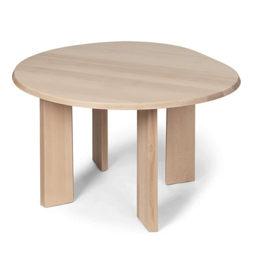 Tarn Dining Table - 115 - White Oiled Beech