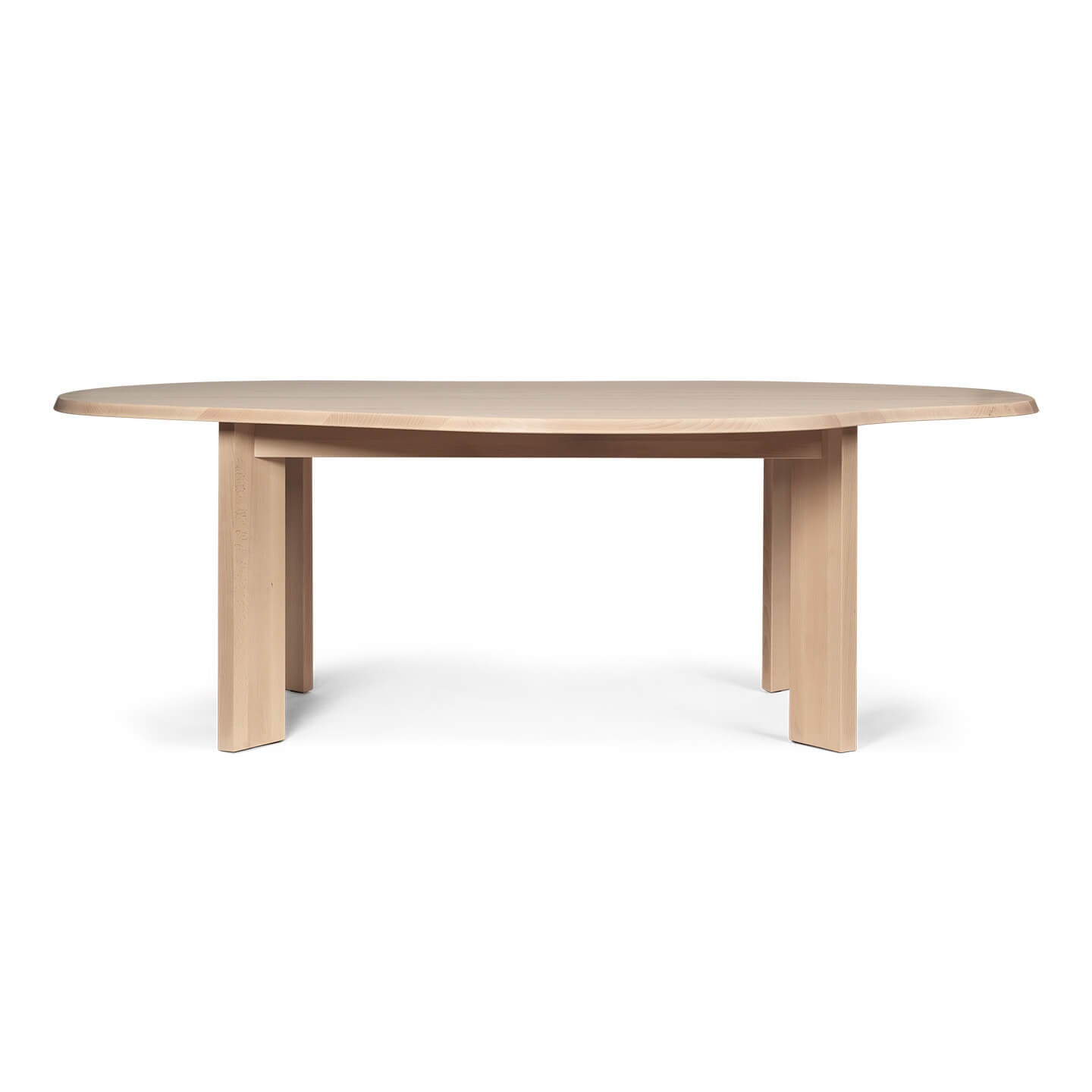 Tarn Dining Table - 220 - White Oiled Beech