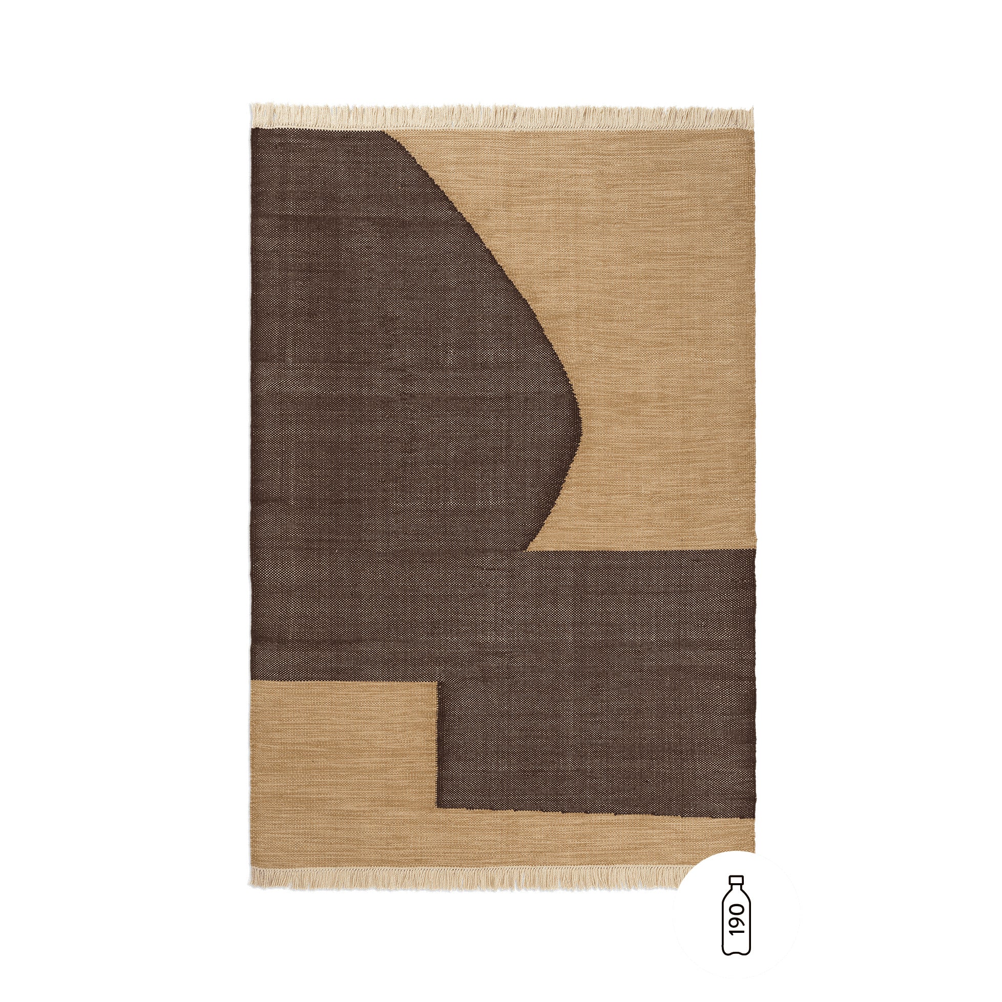 Forene Rug - Tan/Chocolate