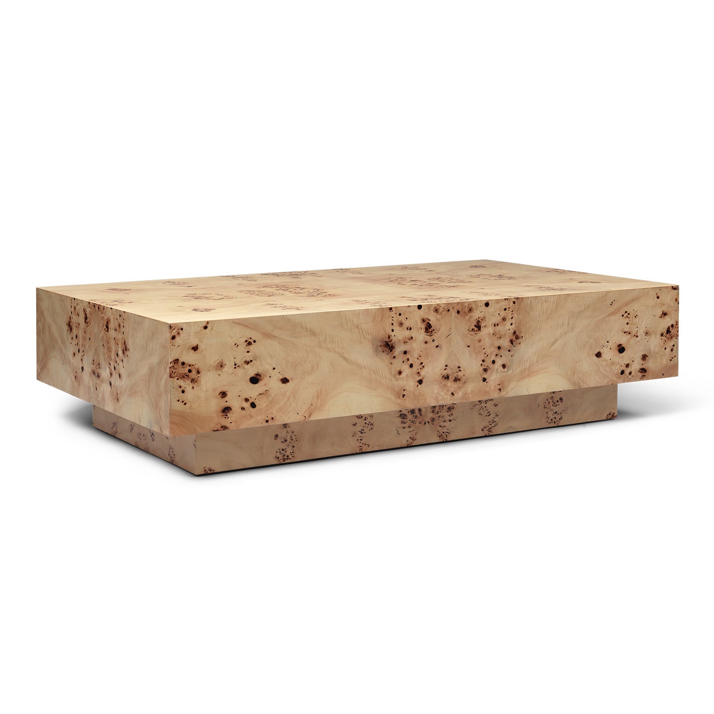 Burl Coffee Table - Natural - Floor Model - Grade B