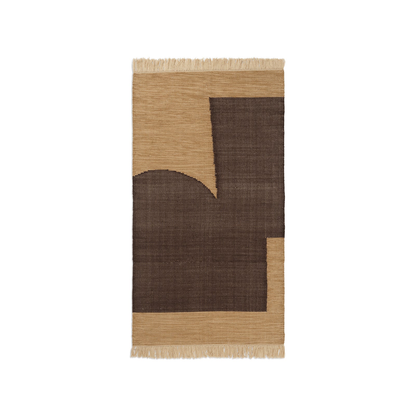 Forene Rug - Tan/Chocolate