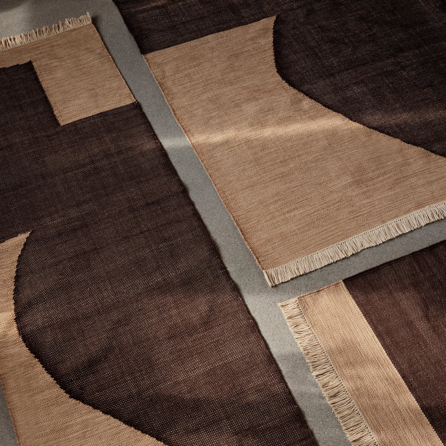 Forene Rug - Tan/Chocolate