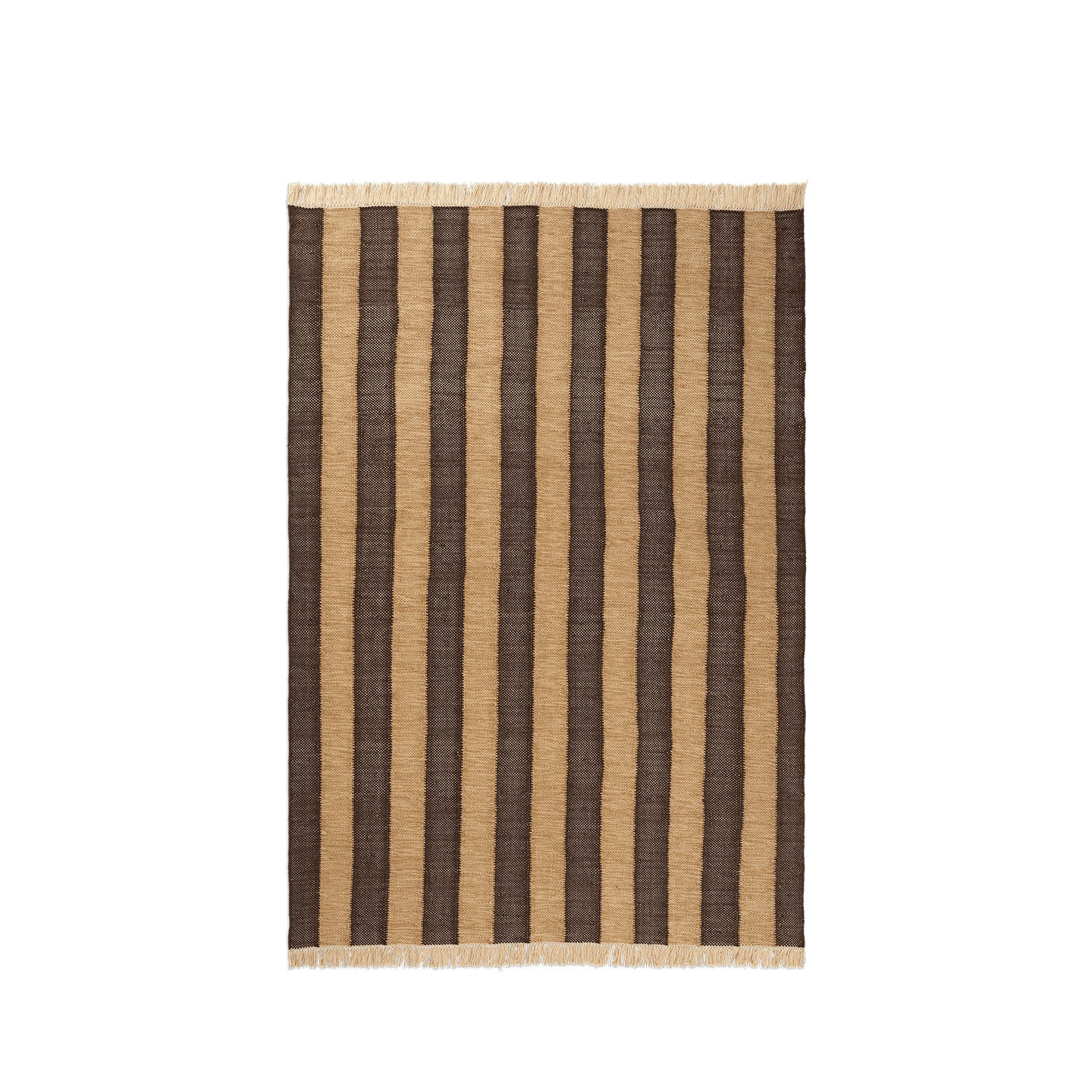 Ives Rug - Tan/Chocolate