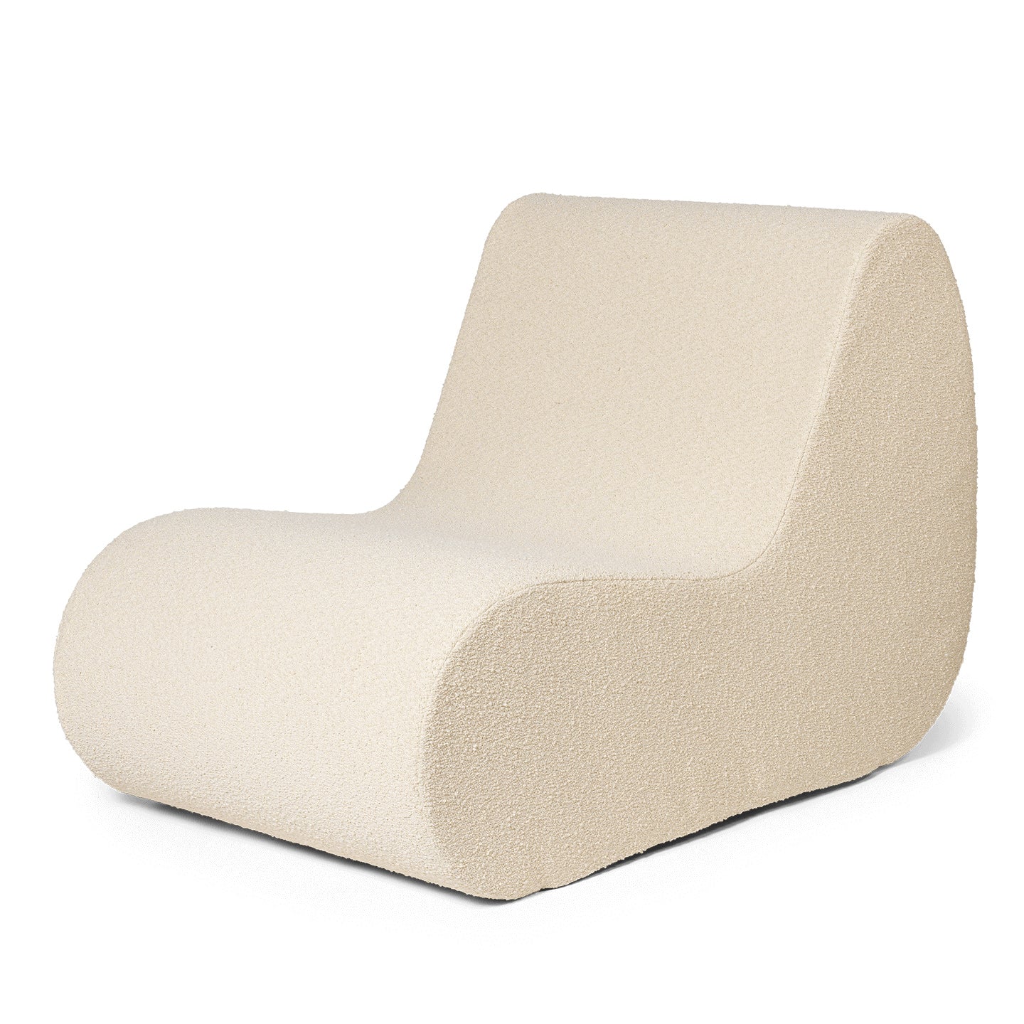 Rouli Center Module Pure Bouclé - Off-white