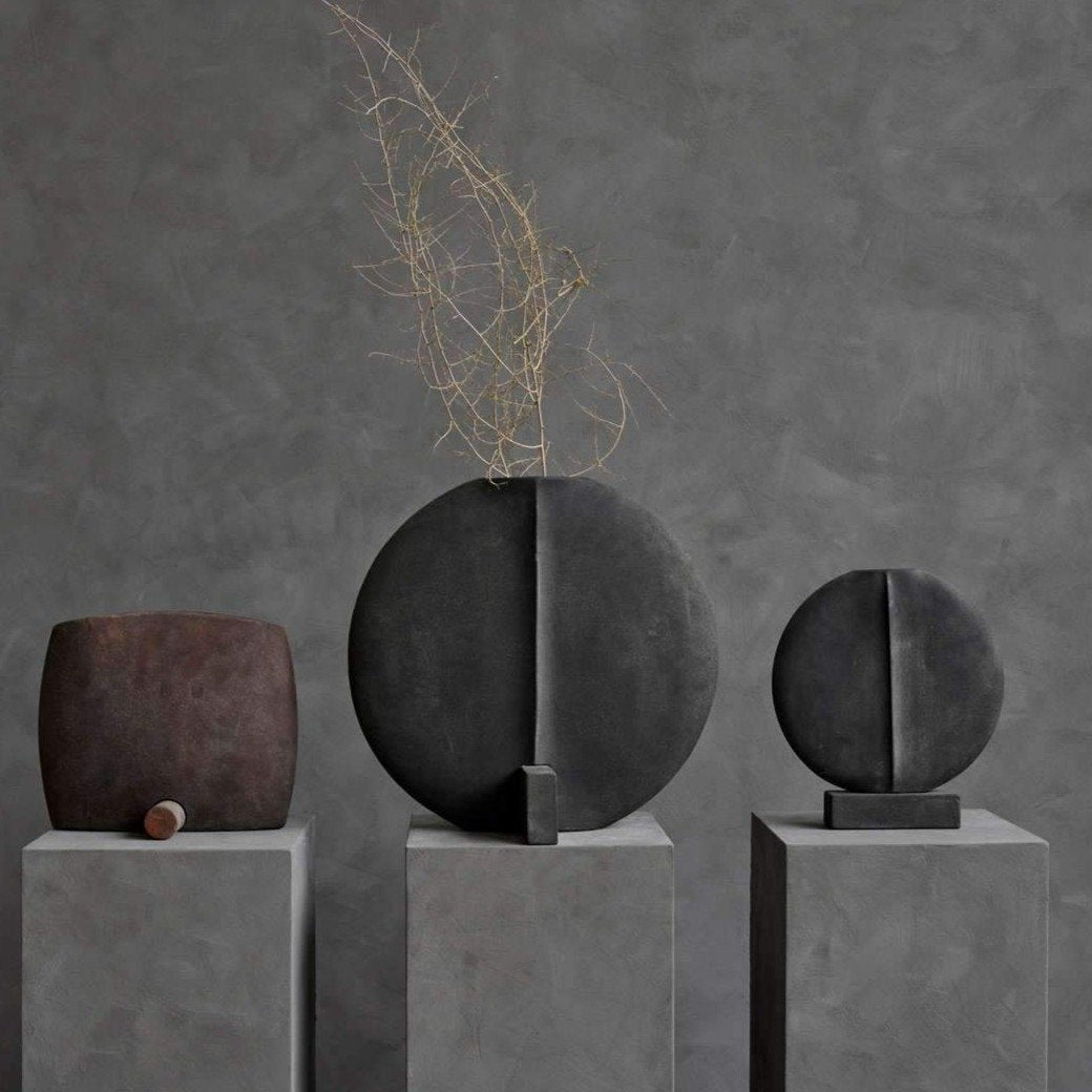 Guggenheim Vase - Square - Coffee