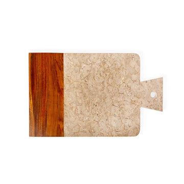 Marble Platter with handle