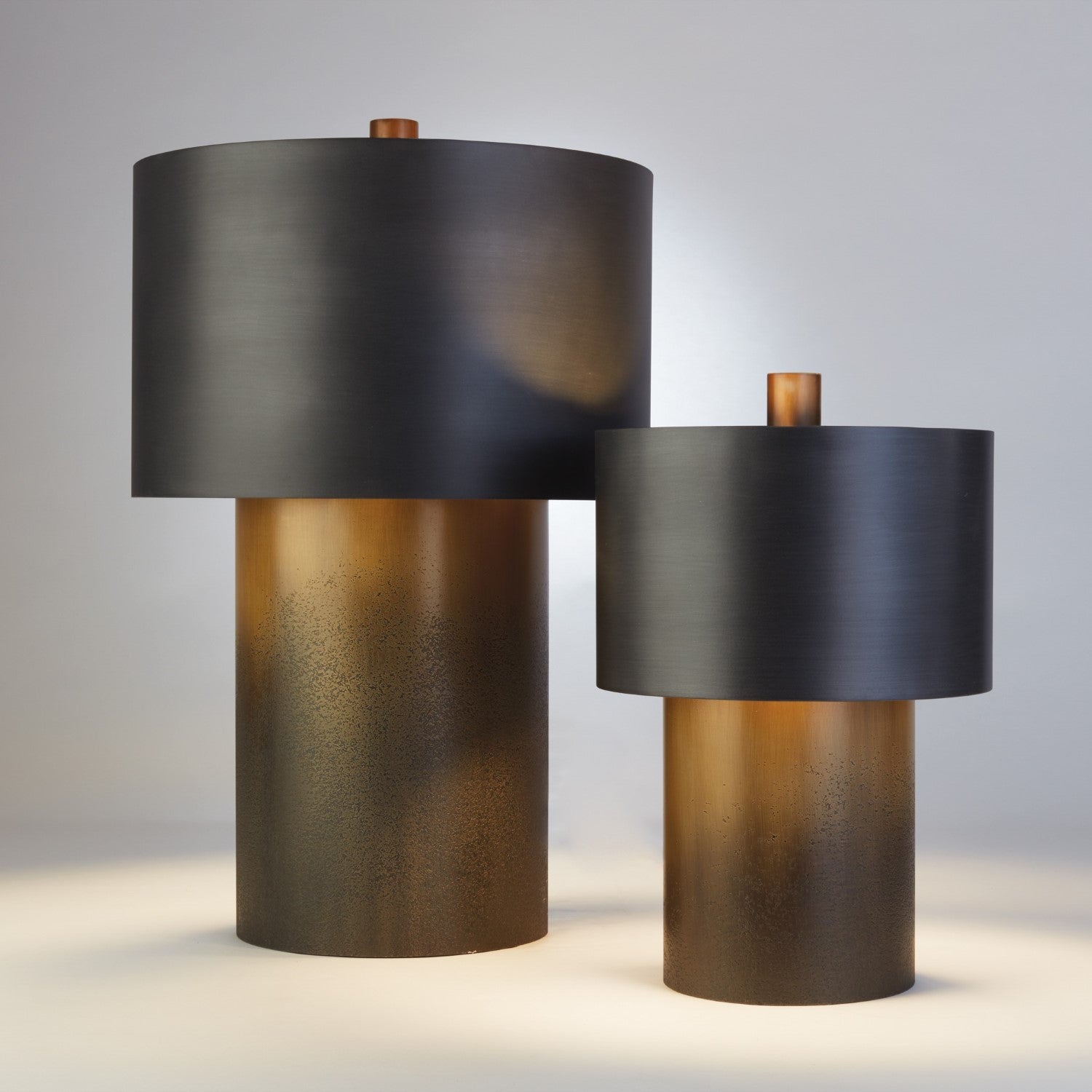 Tortoise Drum Lamp