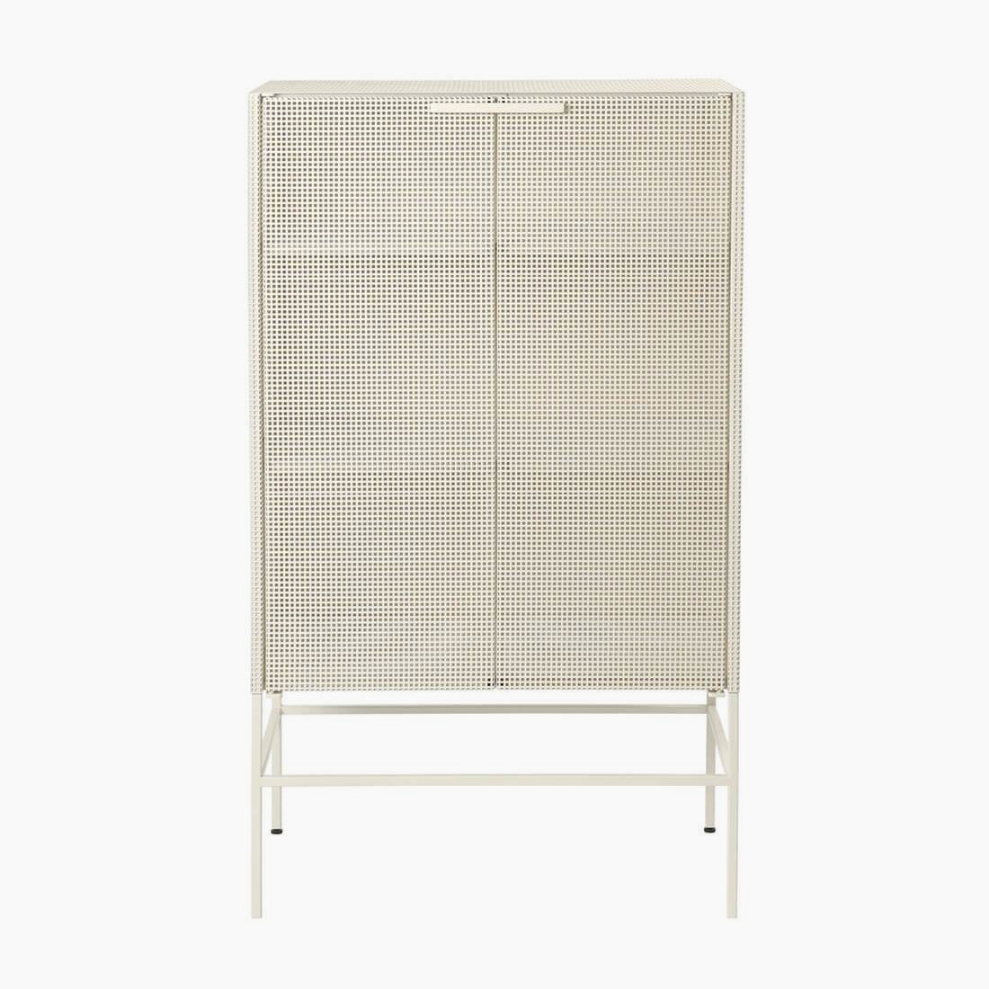 Kristina Dam Studio Grid Cabinet, Beige