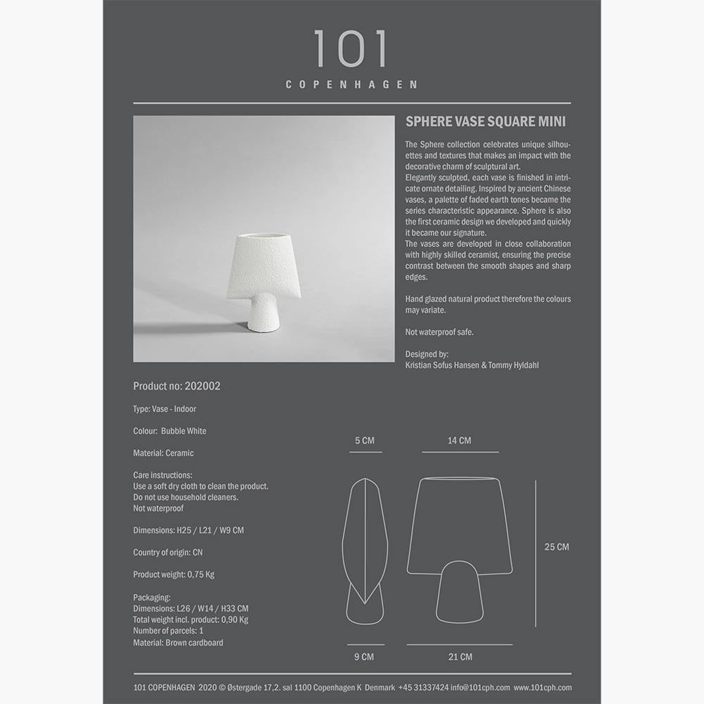 Sphere Vase Square - Mini