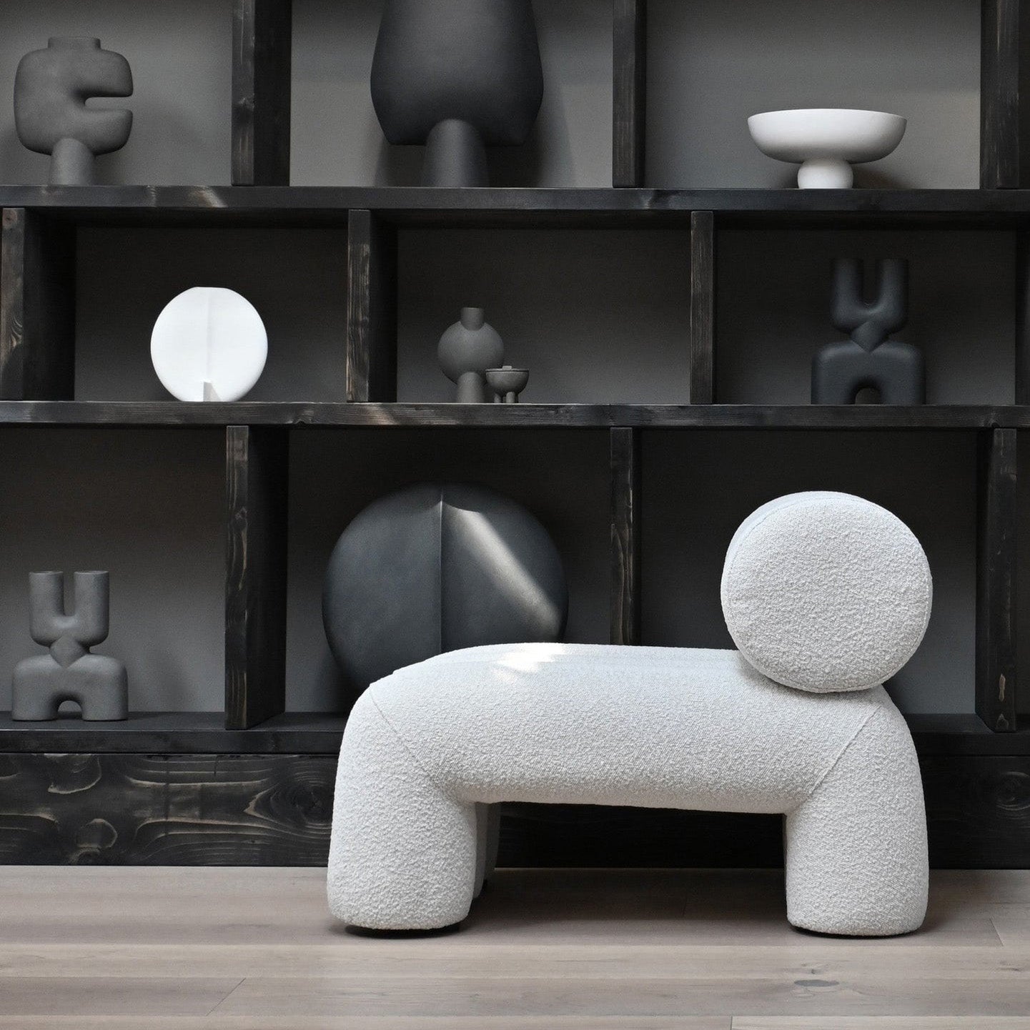 Foku Chair - Bouclé