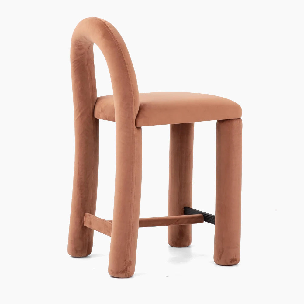 Temi Bar & Counter Height Stool - Lavender - Open Box