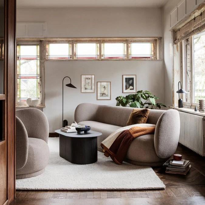 Rico Lounge Curved Chair