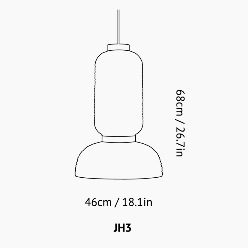Formakami JH3 Paper Pendant