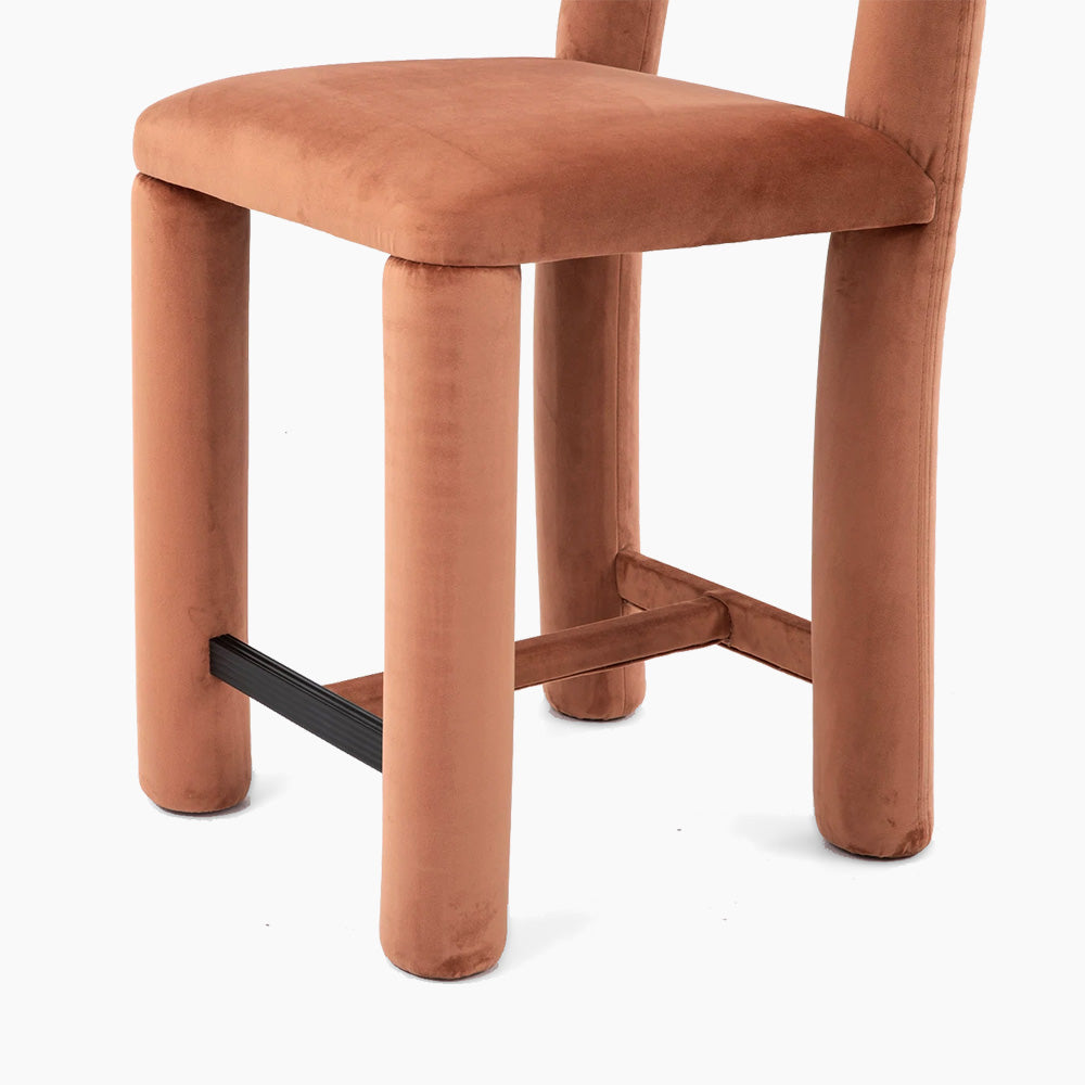 Temi Bar & Counter Height Stool - Lavender - Open Box