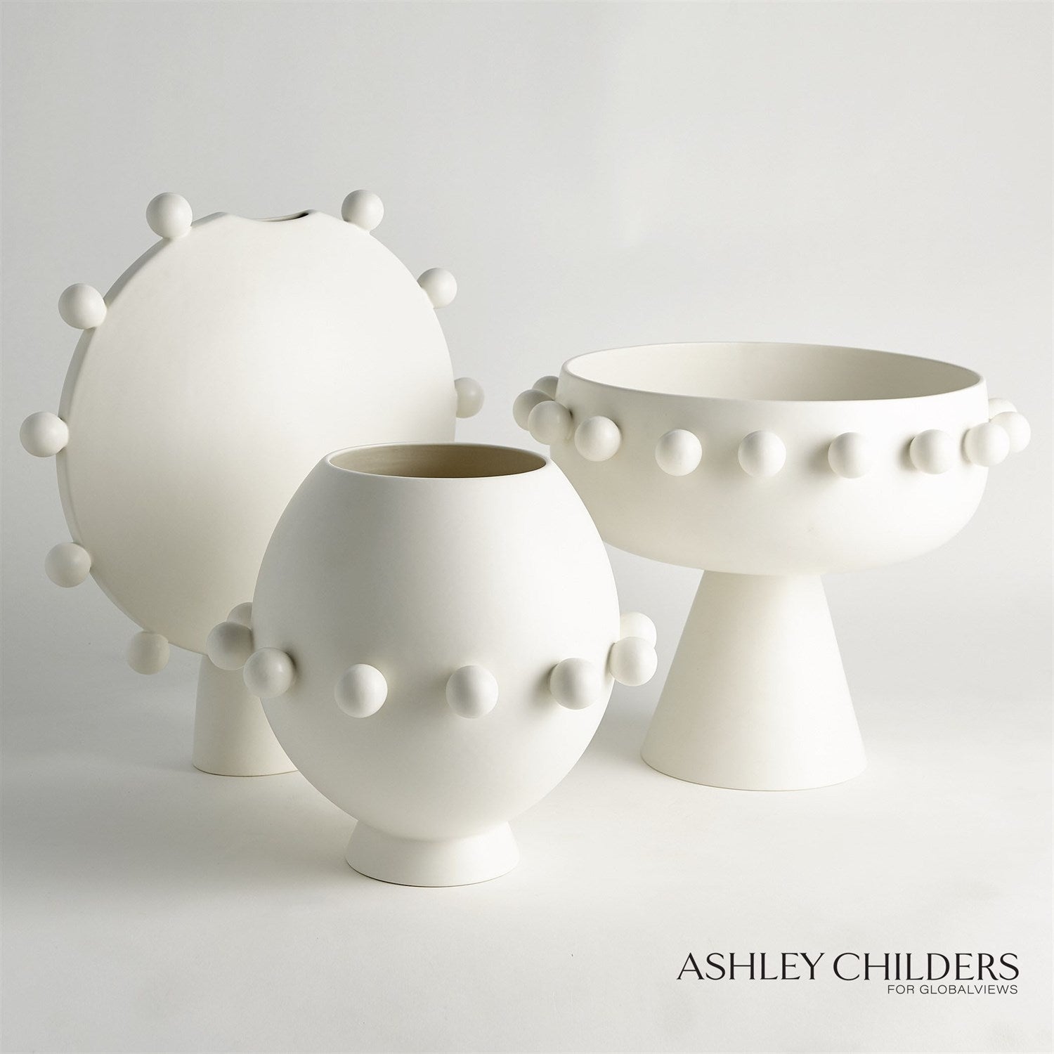 Spheres Collection Vessel - Ivory