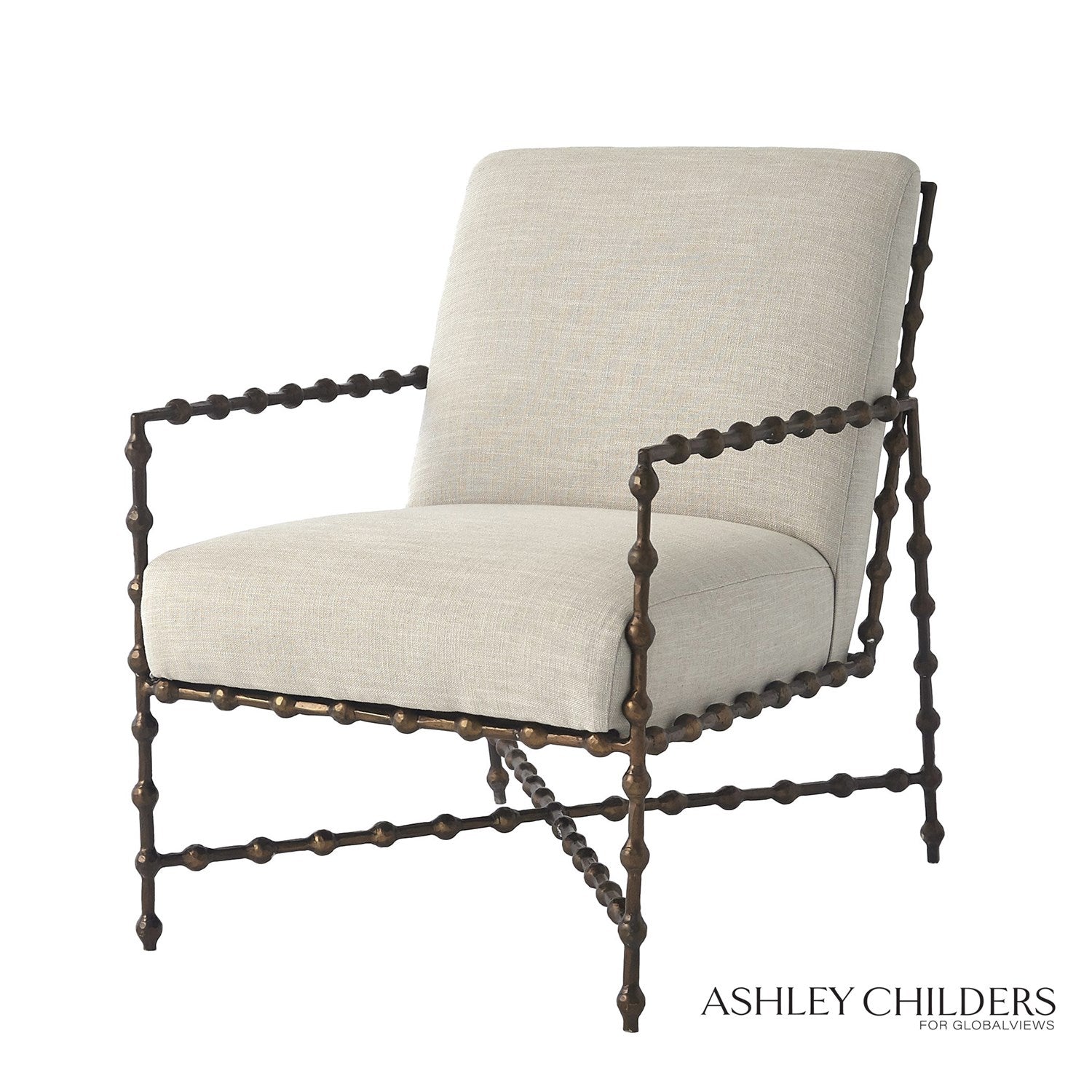 Elder Lounge Chair - Bronze