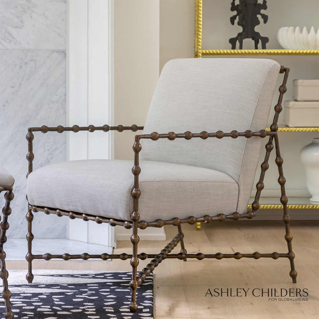Elder Lounge Chair - Bronze
