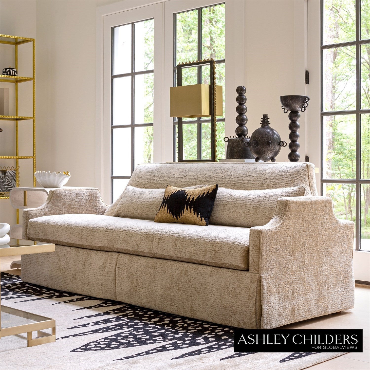 Diana Skirted Sofa