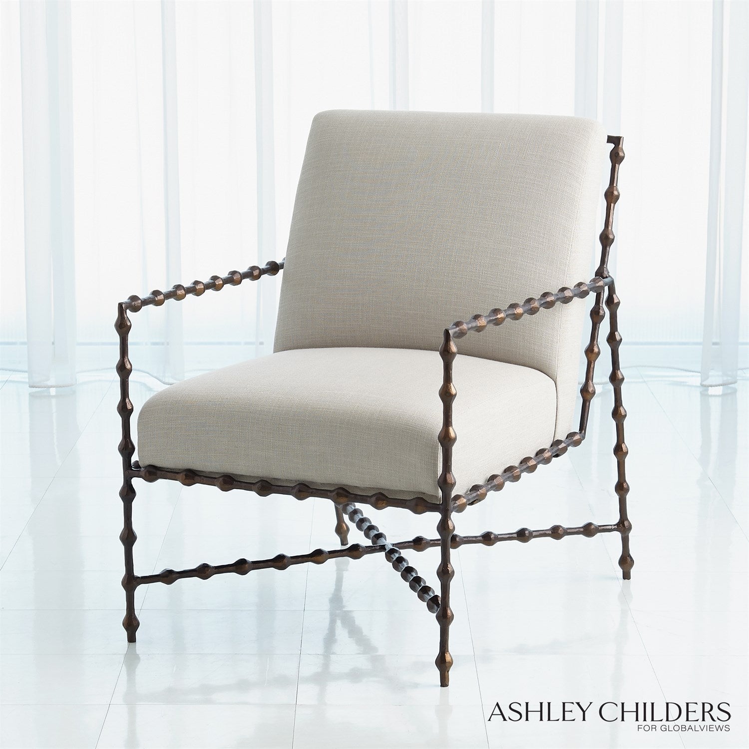 Elder Lounge Chair - Bronze