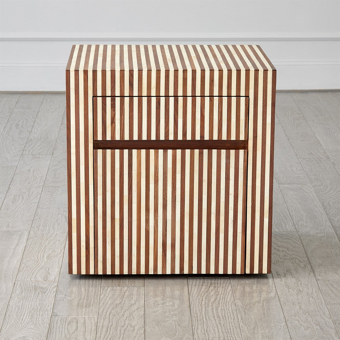 Sienna Filing Cabinet - Walnut/Bone
