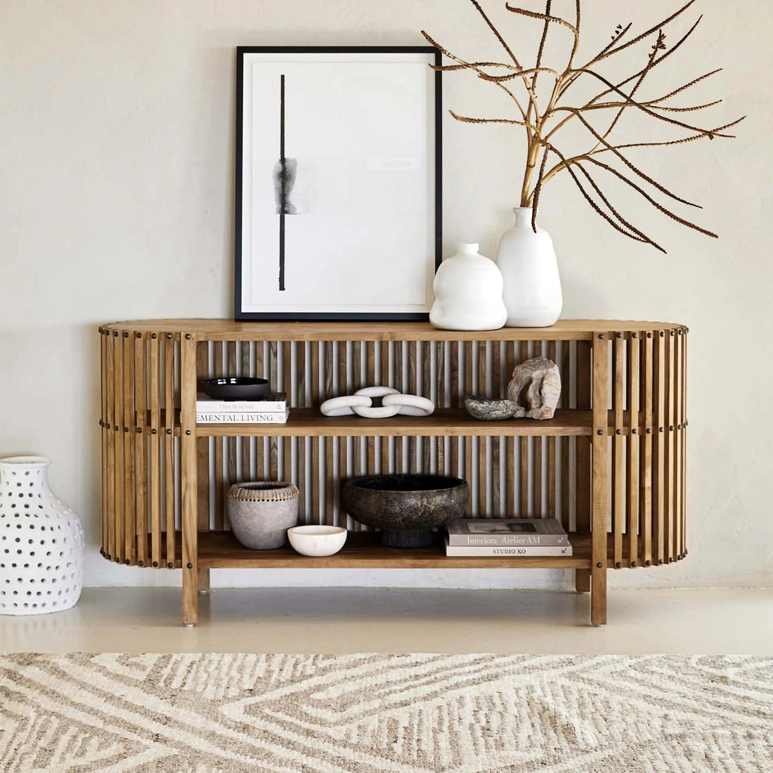 Natalia Console, Teak