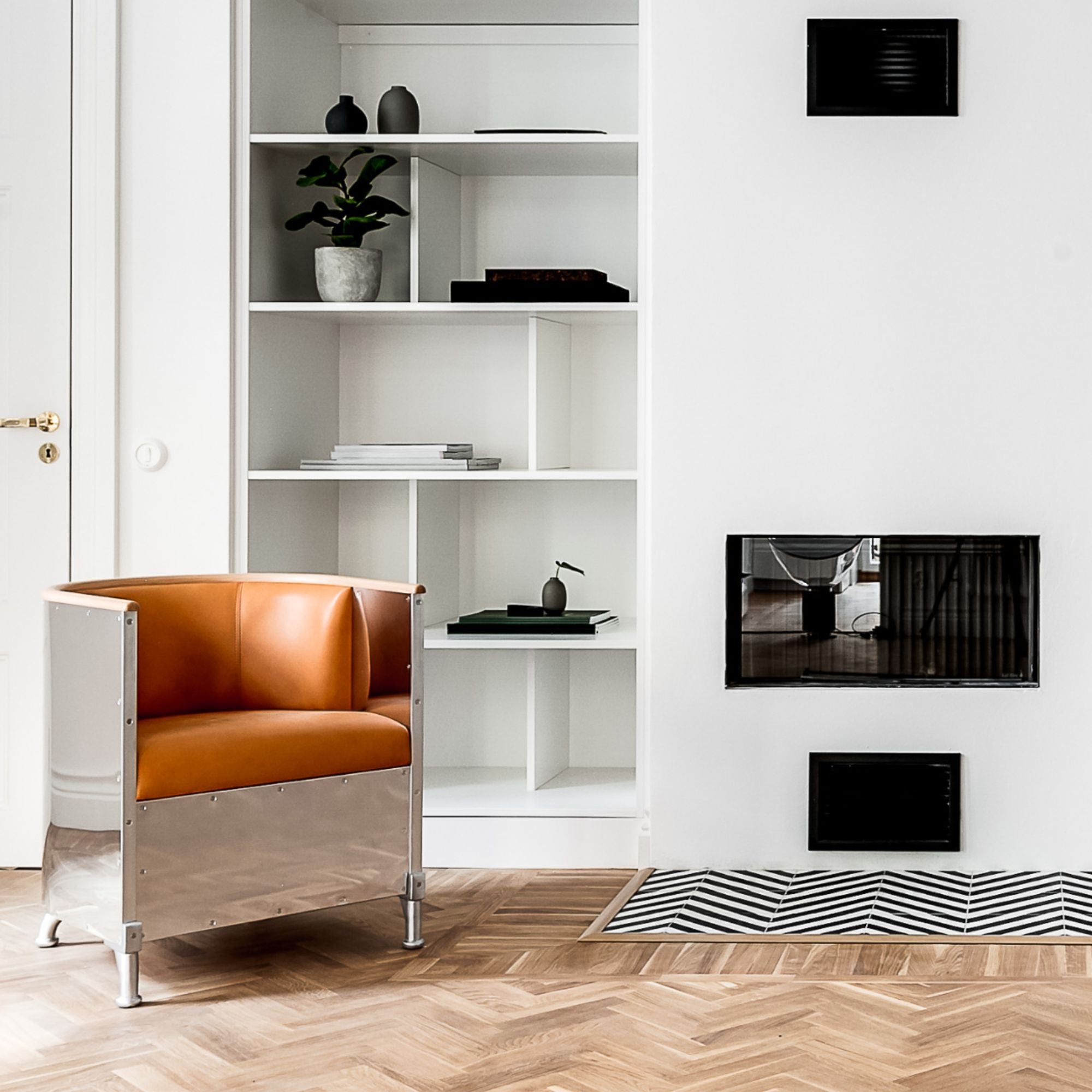 Aluminum Armchair