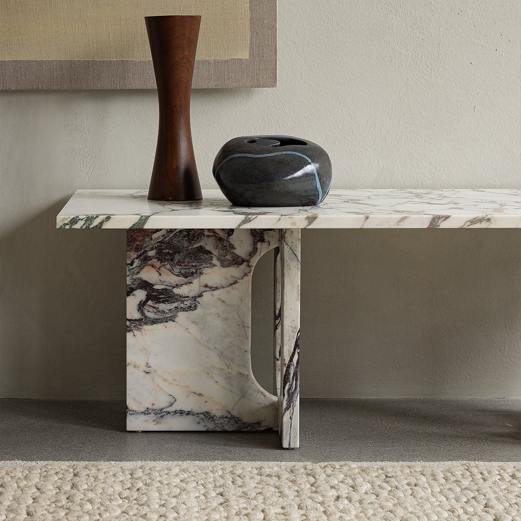 Androgyne Lounge Table - Stone/Marble