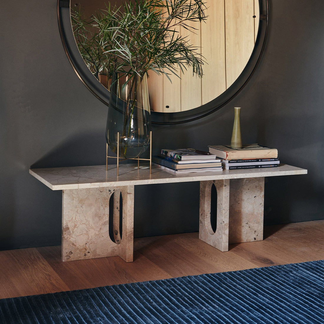 Androgyne Lounge Table - Stone/Marble
