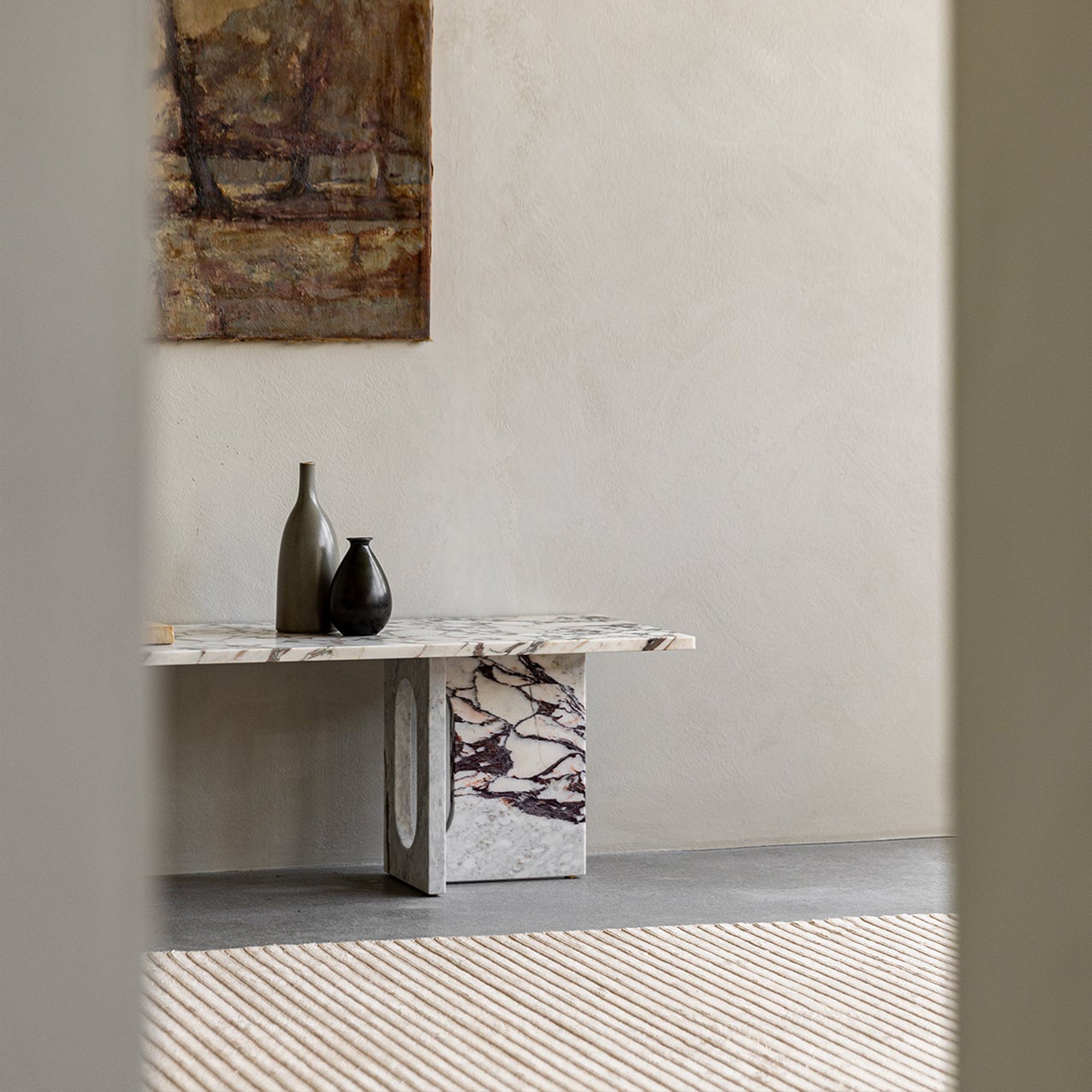 Androgyne Lounge Table - Stone/Marble