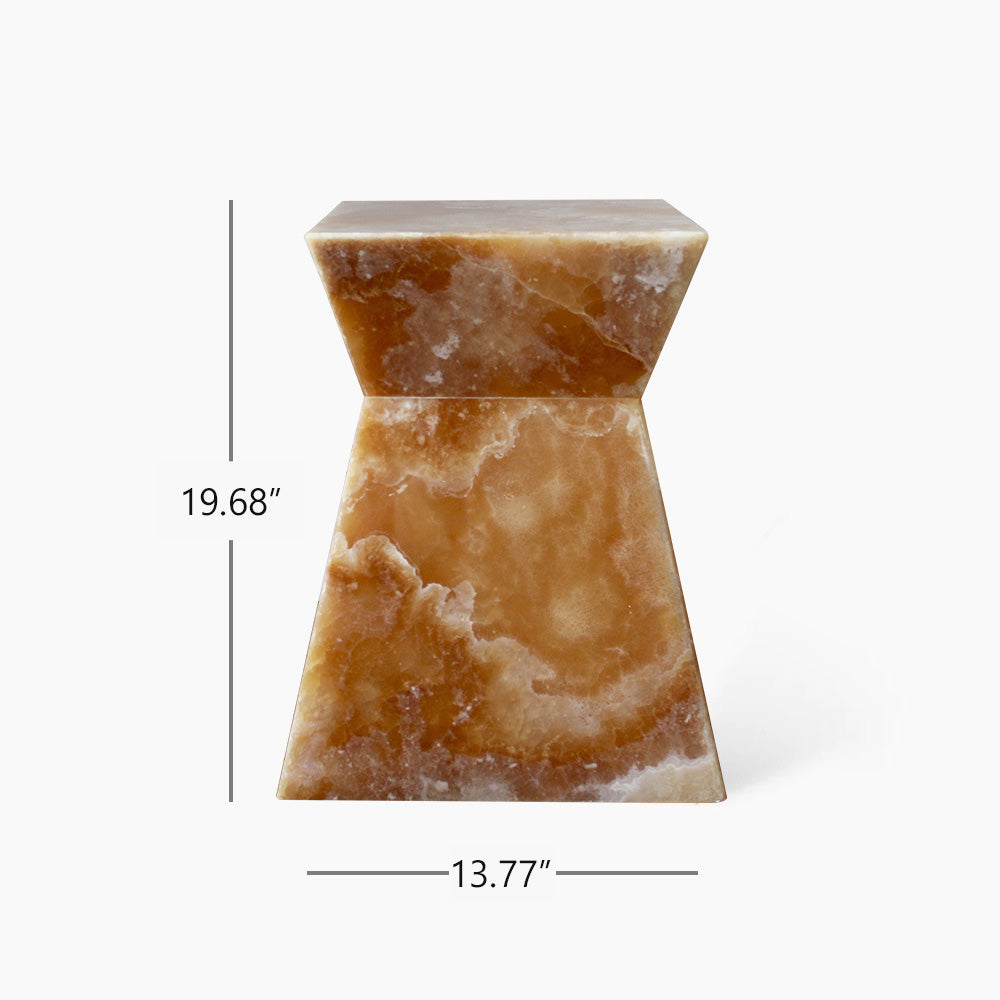 Aria Honey Onyx Table