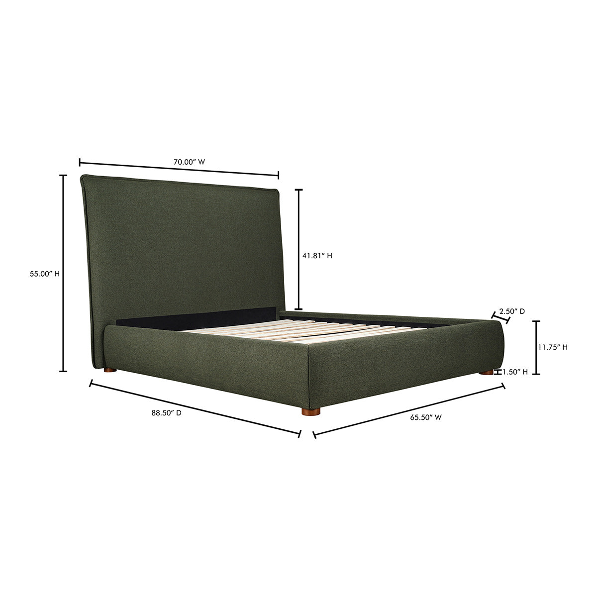 Averi Tall Headboard Bed