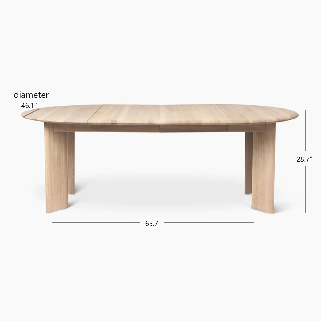 Bevel Extendable Dining Table