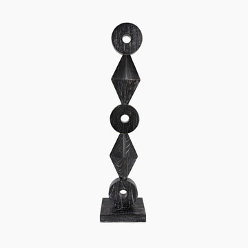 Blakely Sculpture, Cinder Black