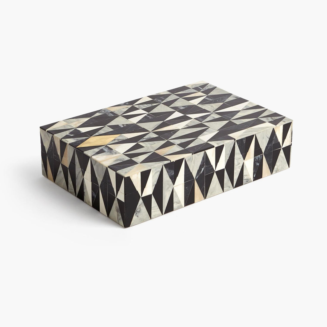 Brass Diamond Box
