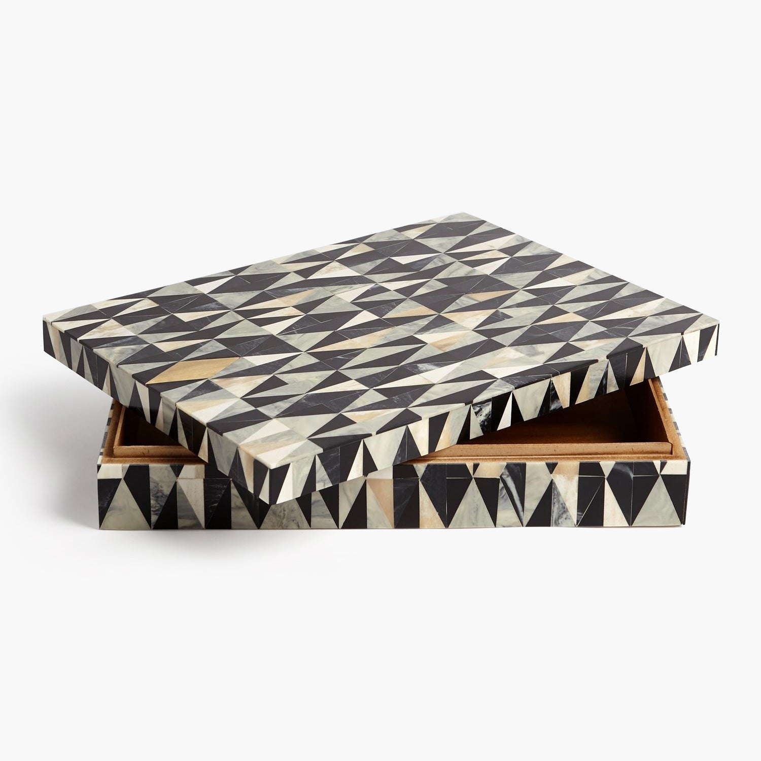 Brass Diamond Box