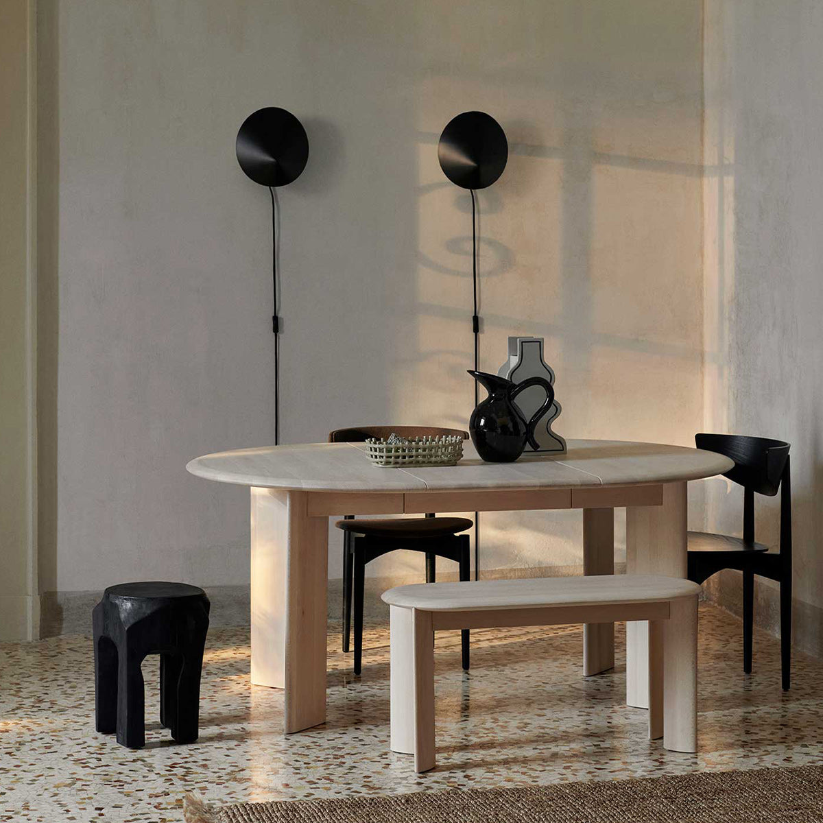 Bevel Extendable Dining Table