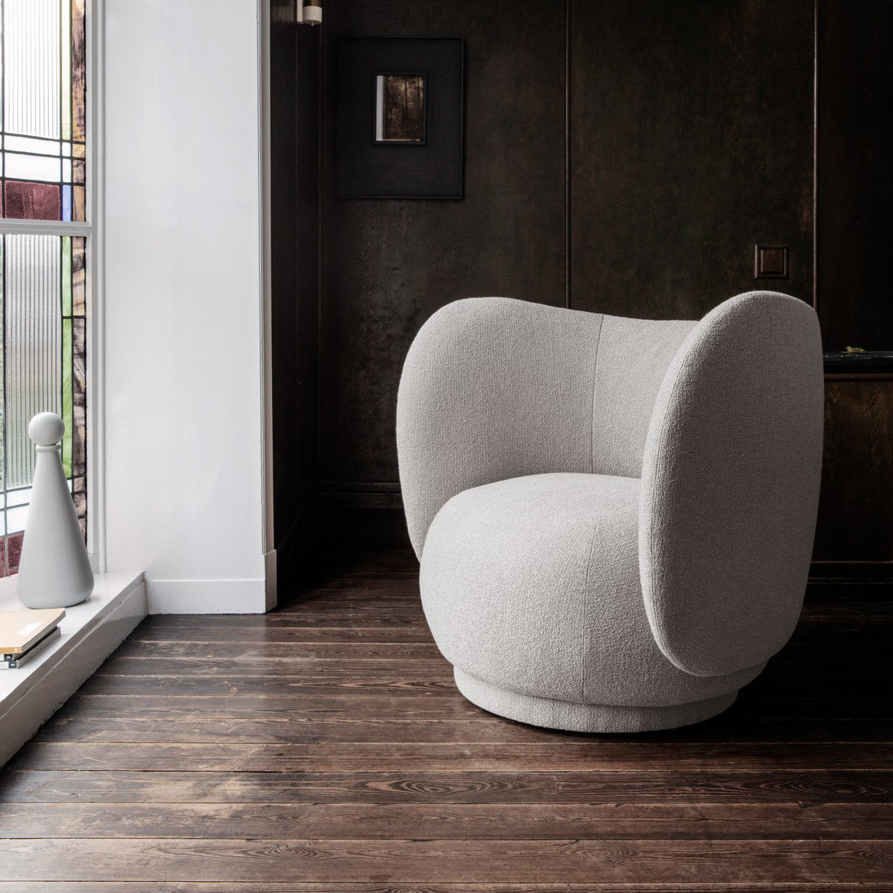 Rico Lounge Curved Chair
