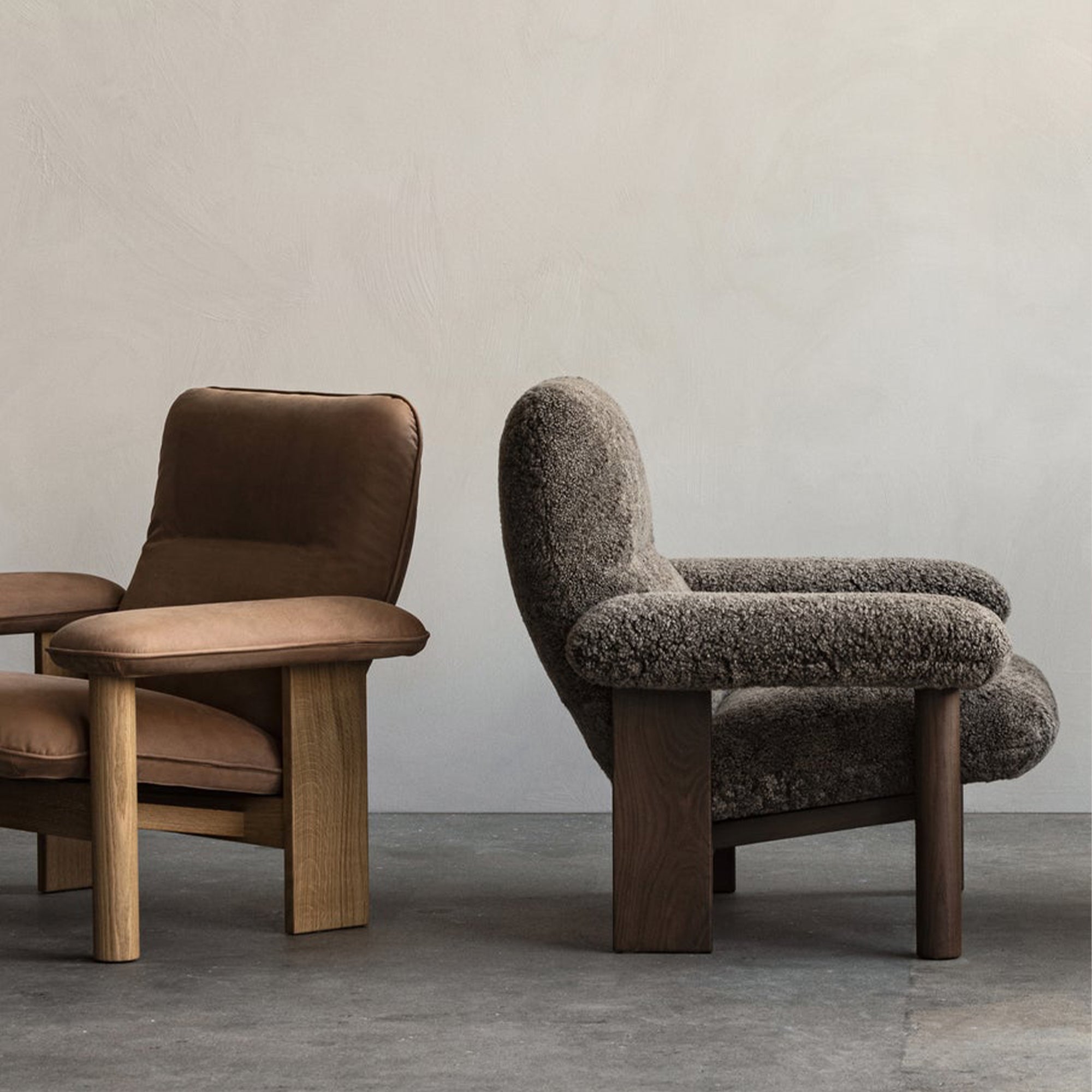 Brasilia Lounge Chair - Sheepskin