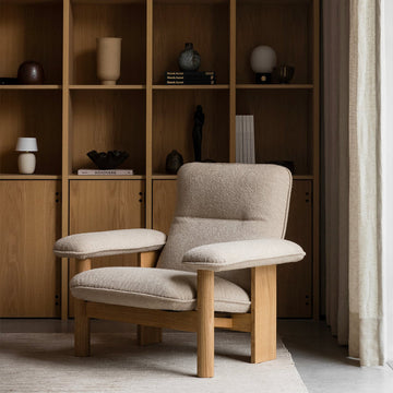 Brasilia Lounge Chair - Textile