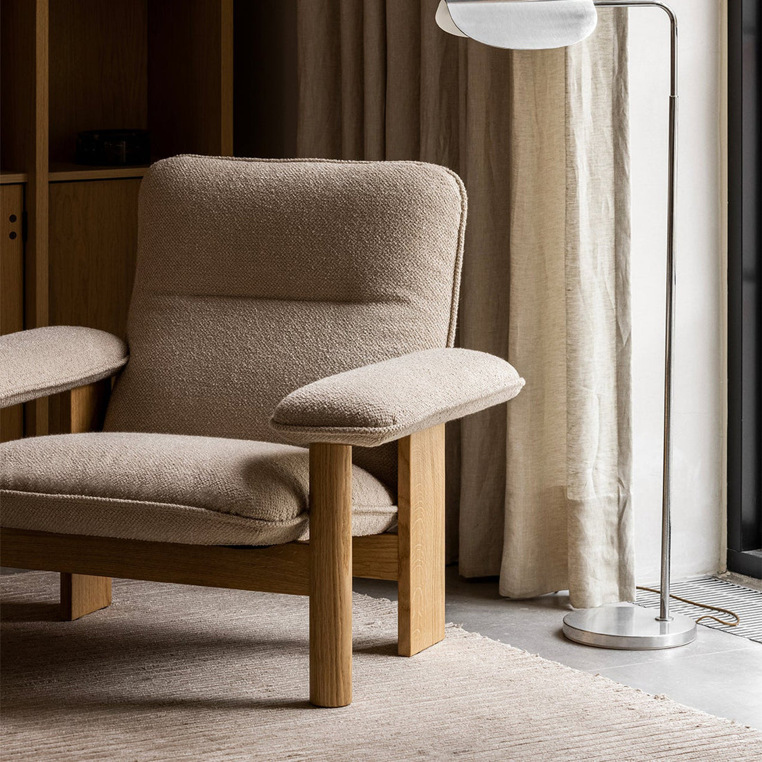 Brasilia Lounge Chair - Textile